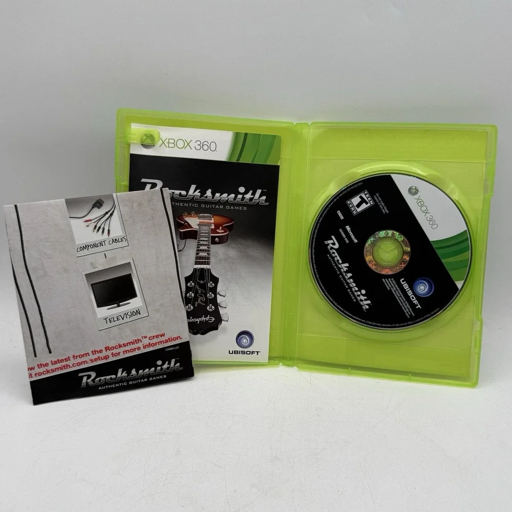 Rocksmith Authentic Guitar Games‎ Xbox 360 - Complete CIB